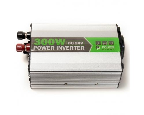 Автомобільний інвертор 24V/220V 300W, USB 5V 1A, HYM300-242 PowerPlant (KD00MS0002) Автомобільний інвертор 24V/220V 300W, USB 5V 1A, HYM300-242 PowerPlant (KD00MS0002)