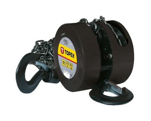 Лебідка Topex цепная 2 т, 2.5 м (97X072)