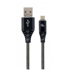 Дата кабель USB 2.0 Micro 5P to AM Cablexpert (CC-USB2B-AMmBM-2M-BW)