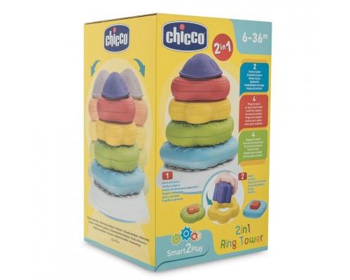 Розвиваюча іграшка Chicco Ring Tower (09372.00)
