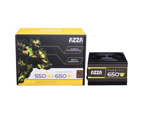 Блок живлення Azza 650W (PSAZ-650W)