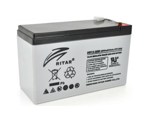 Батарея до ДБЖ Ritar HR1228W, 12V-7.0Ah (HR1228W) 
