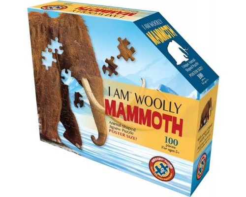 Пазл I AM Волохатий мамонт 100шт (4017)