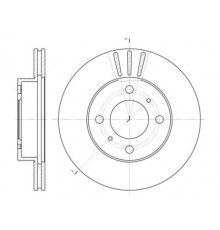 Гальмівний диск REMSA 6557.10