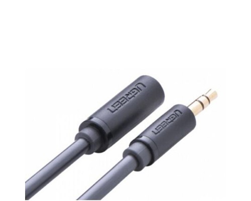 Кабель мультимедійний 3.5mm M to 3.5mm F 1.0m AV124 (Gray) Ugreen (10782)