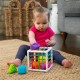 Розвиваюча іграшка Fat Brain Toys Куб-сортер зі стінками-шнурочками InnyBin (F251ML)