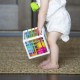 Розвиваюча іграшка Fat Brain Toys Куб-сортер зі стінками-шнурочками InnyBin (F251ML)