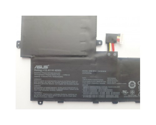 Акумулятор до ноутбука ASUS PRO B9440UA C41N1619, 3120mAh (48Wh), 4cell, 15.4V, Li-Pol (A47647) 