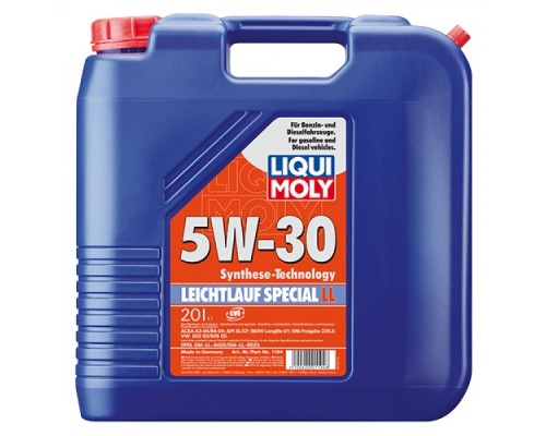 Моторна олива Liqui Moly Special Tec LL SAE 5W-30 20л. (1194) Моторна олива Liqui Moly Special Tec LL SAE 5W-30 20л. (1194)