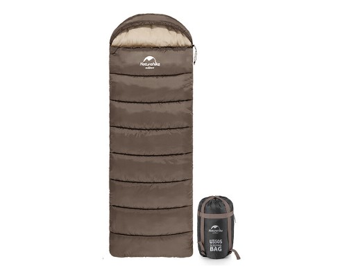 Спальний мішок Naturehike U350 NH20MSD07 Hollow Cotton Left Brown (6927595767221-L) Спальний мішок Naturehike U350 NH20MSD07 Hollow Cotton Left Brown (6927595767221-L)