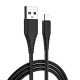 Зарядний пристрій ColorWay 1USB AUTO ID 2A (10W) black + cable micro USB (CW-CHS012CM-BK)