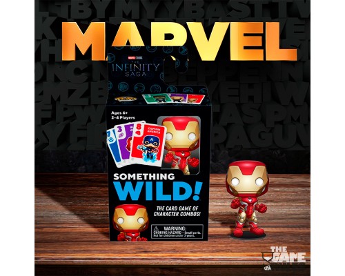 Настільна гра Funko Pop з картками Something Wild - Залізна людина (60495)
