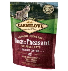 Сухий корм для кішок Carnilove Cat Hairball Controll 400 г (8595602512355)