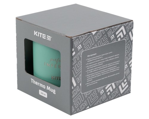 Поїльник-непроливайка Kite термочашка 260 мл м'ятна (K21-324-02)