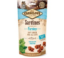 Ласощі для котів Carnilove Semi Moist із сардиною і петрушкою 50 г (8595602527236)
