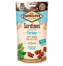 Ласощі для котів Carnilove Semi Moist із сардиною і петрушкою 50 г (8595602527236)