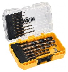 Набір свердл DeWALT по металу Black&Gold HSS-G, 14 шт, кейс Tough Case (DT70727)