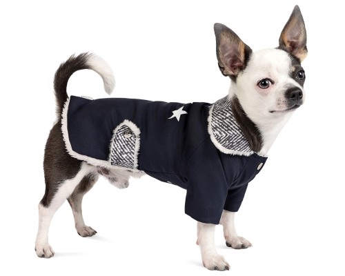 Жилет для тварин Pet Fashion Sirius XS темно-синій (4823082418350)