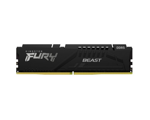 Модуль пам'яті для комп'ютера DDR5 32GB 4800 MHz Beast Black Kingston Fury (ex.HyperX) (KF548C38BB-32) Модуль пам'яті для комп'ютера DDR5 32GB 4800 MHz Beast Black Kingston Fury (ex.HyperX) (KF548C38BB-32)