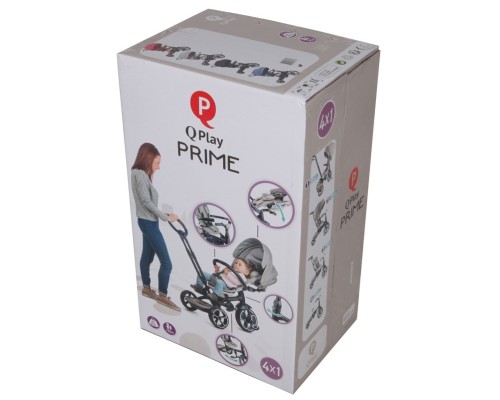 Дитячий велосипед QPlay Prime EVA Pink (T561Pink)