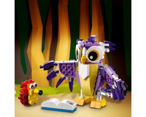 Конструктор LEGO Creator Дивовижні лісові жителі 175 деталей (31125)