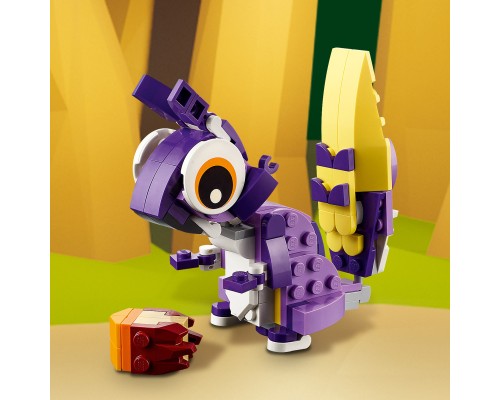 Конструктор LEGO Creator Дивовижні лісові жителі 175 деталей (31125)