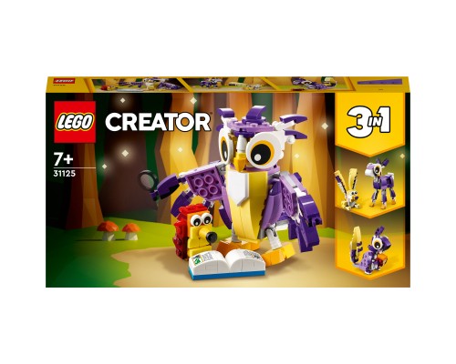 Конструктор LEGO Creator Дивовижні лісові жителі 175 деталей (31125)