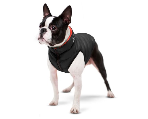 Курточка для тварин Airy Vest двостороння XS 22 червоно-чорна (1700)