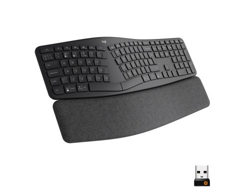 Клавіатура Logitech ERGO K860 for Business Bluetooth/Wireless UA Black (920-010352)