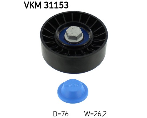 Ролик натягувача ременя SKF VKM 31153