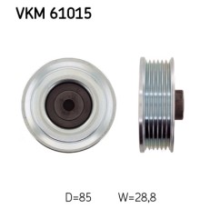 Ролик натягувача ременя SKF VKM 61015
