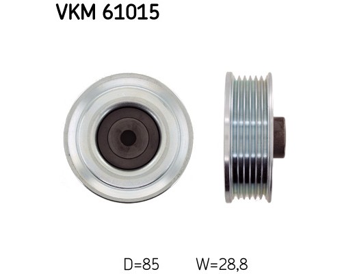 Ролик натягувача ременя SKF VKM 61015