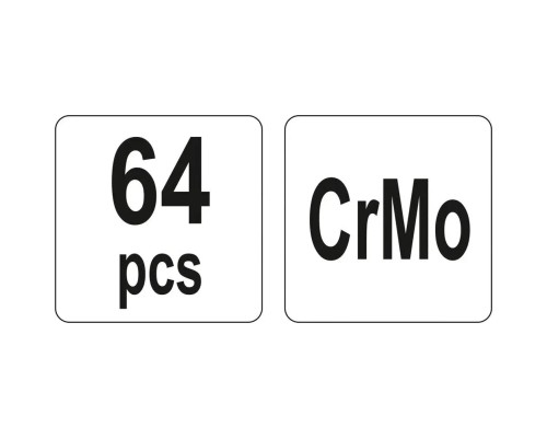 Набір інструментів Yato для ремонту зливних пробок M13, M15, M17, M20 (YT-1757)