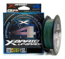 Шнур YGK X-Braid Upgrade X4 Multi Color 150m 0.8/0.148mm 14lb/6.3kg (5545.04.16)