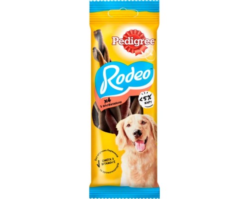 Ласощі для собак Pedigree Rodeo для чищення зубів 70 г (4008429090110)
