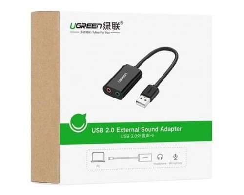 Звукова плата Ugreen US205 black (30724)