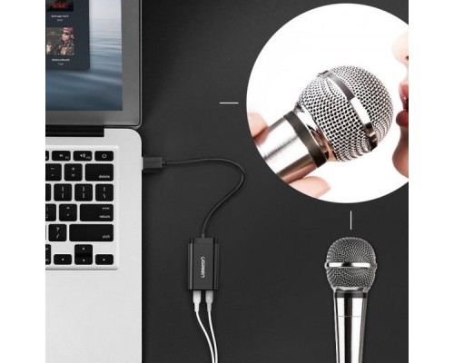 Звукова плата Ugreen US205 black (30724)