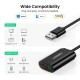 Звукова плата Ugreen US205 black (30724)