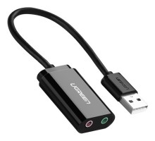 Звукова плата Ugreen US205 black (30724)