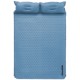Туристичний килимок Naturehike CNH22DZ013 двомісний з подушкою 30 мм Blue (6975641889557)