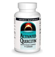Антиоксидант Source Naturals Кверцетин Активований, Activated Quercetin, 50 капсул (SN1689)