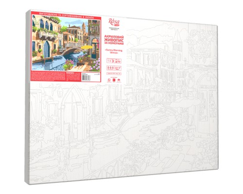 Картина по номерам Rosa Start Sunny Morning. Venice 35 х 45 см (4823098538486)