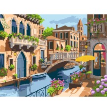 Картина по номерам Rosa Start Sunny Morning. Venice 35 х 45 см (4823098538486)