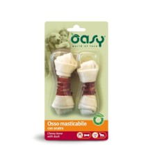 Ласощі для собак OASY Chewy Bone качка -M- 54 г (8053017341026)