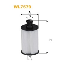 Фільтр масляний Wixfiltron WL7579