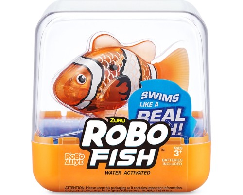 Інтерактивна іграшка Pets & Robo Alive S3 - Роборибка (помаранчева) (7191-5)