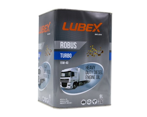 Моторна олива LUBEX ROBUS TURBO 15W40 9л