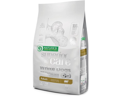 Сухий корм для собак Nature's Protection Superior Care White Dogs Adult Small and Mini Breeds 10 кг (NPSC45664)