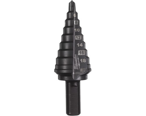 Свердло Milwaukee ступінчасте кобальтове ALCRN 4-20мм (48899372)