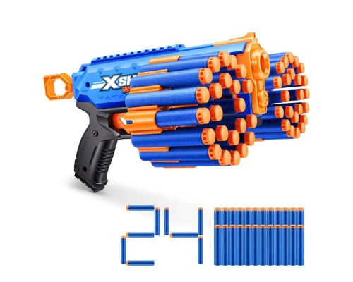 Іграшкова зброя Zuru X-Shot Швидкострільний бластер Insanity-Manic (24 патронів) (36603R)